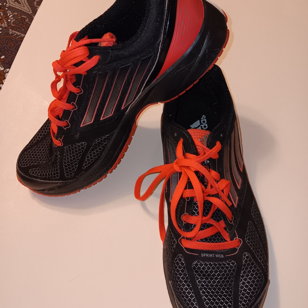 Adidas Spider Lite Running Shoes (G66493)Preowned Black/Pink Colors Womens Sz8.5